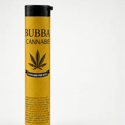 Bubbas Cannabis joint packaging from the Sadd Kilos | Joint | 1g listing