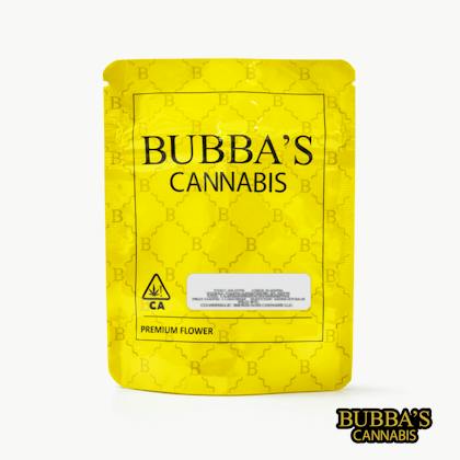 Bubbas Cannabis smalls packaging from the Blue Nerdz | Smalls | 3.5g listing