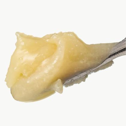 Bubbas Cannabis badder product photograph from the Cherry Mochi | Badder | 1g listing